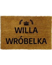 Wycieraczka do domu WILLA + Twój NAPIS