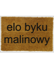 Wycieraczka kokosowa - Elo byku malinowy